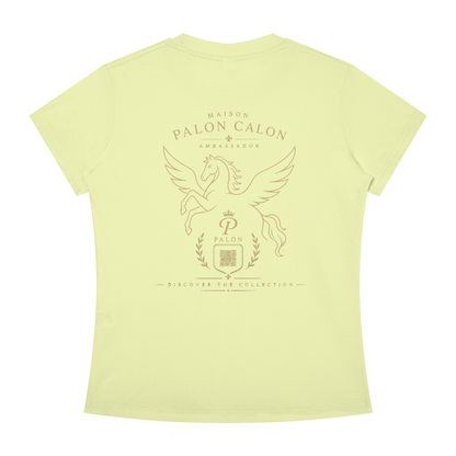 ウィメンズ スリムフィット クルーネック Tシャツ — Women's Slim Fit Crewneck T-Shirt