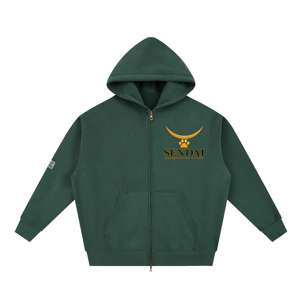 SENDAI｜オーバーサイズ フリースボクシーフーディー / Essential Oversized Fleece Boxy Hoodie