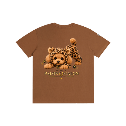LEOPARD | ユニセックス ピュアコットン Tシャツ / Pure Cotton Unisex T-Shirt