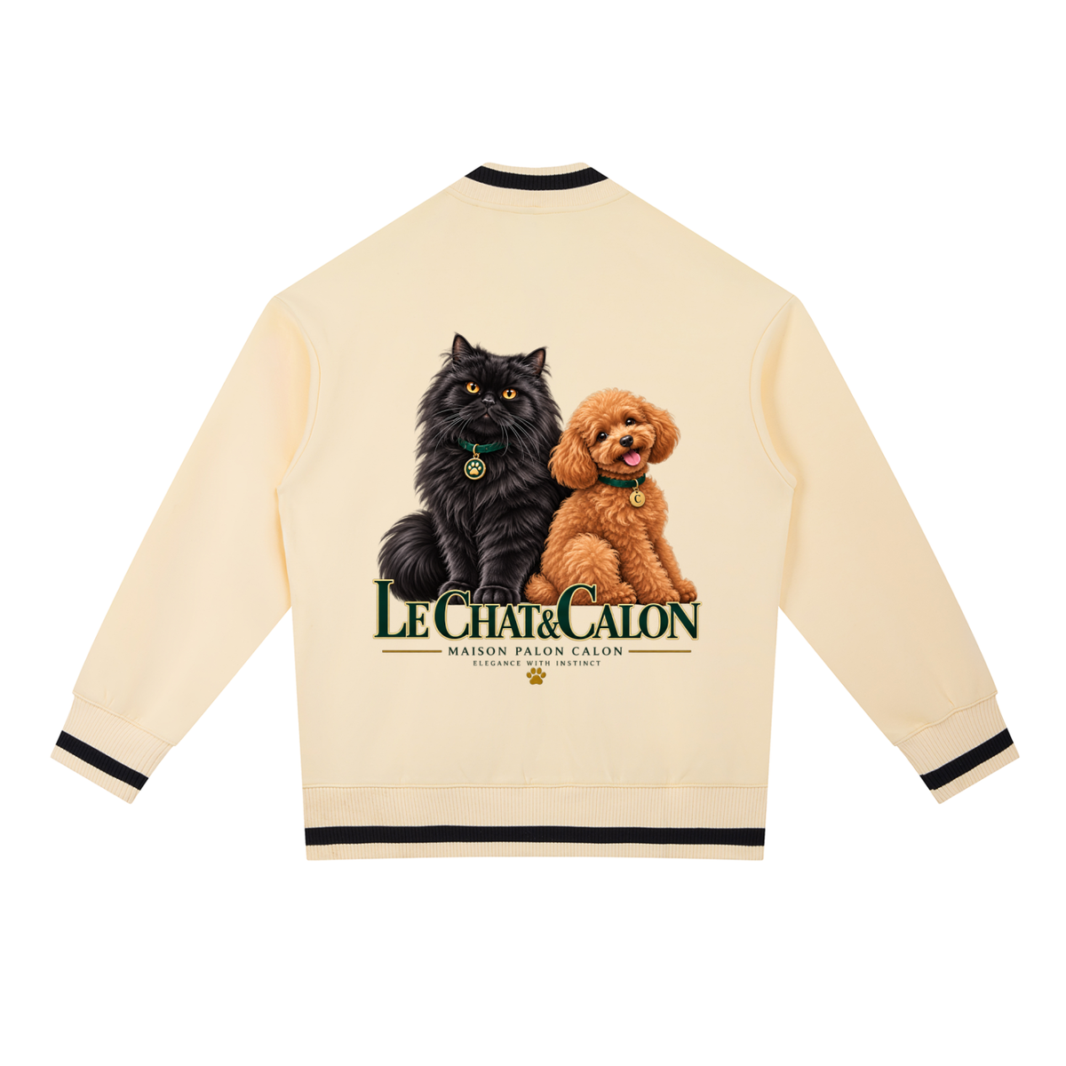 CAT | コントラストパイピング ジップボンバージャケット / Contrast Piping Zip Bomber Jacket