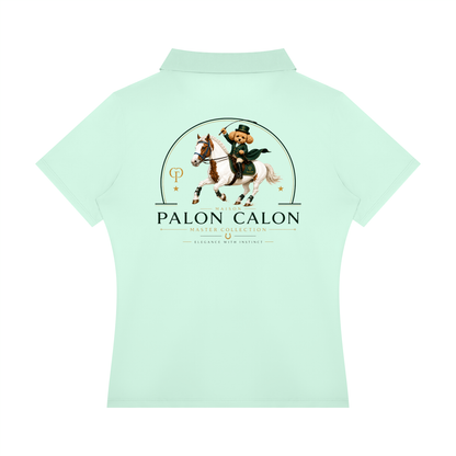 EQUESTRIAN CALON｜カラーブロック ポロシャツ（ウィメンズ）/ Women’s Color Block Polo Shirt
