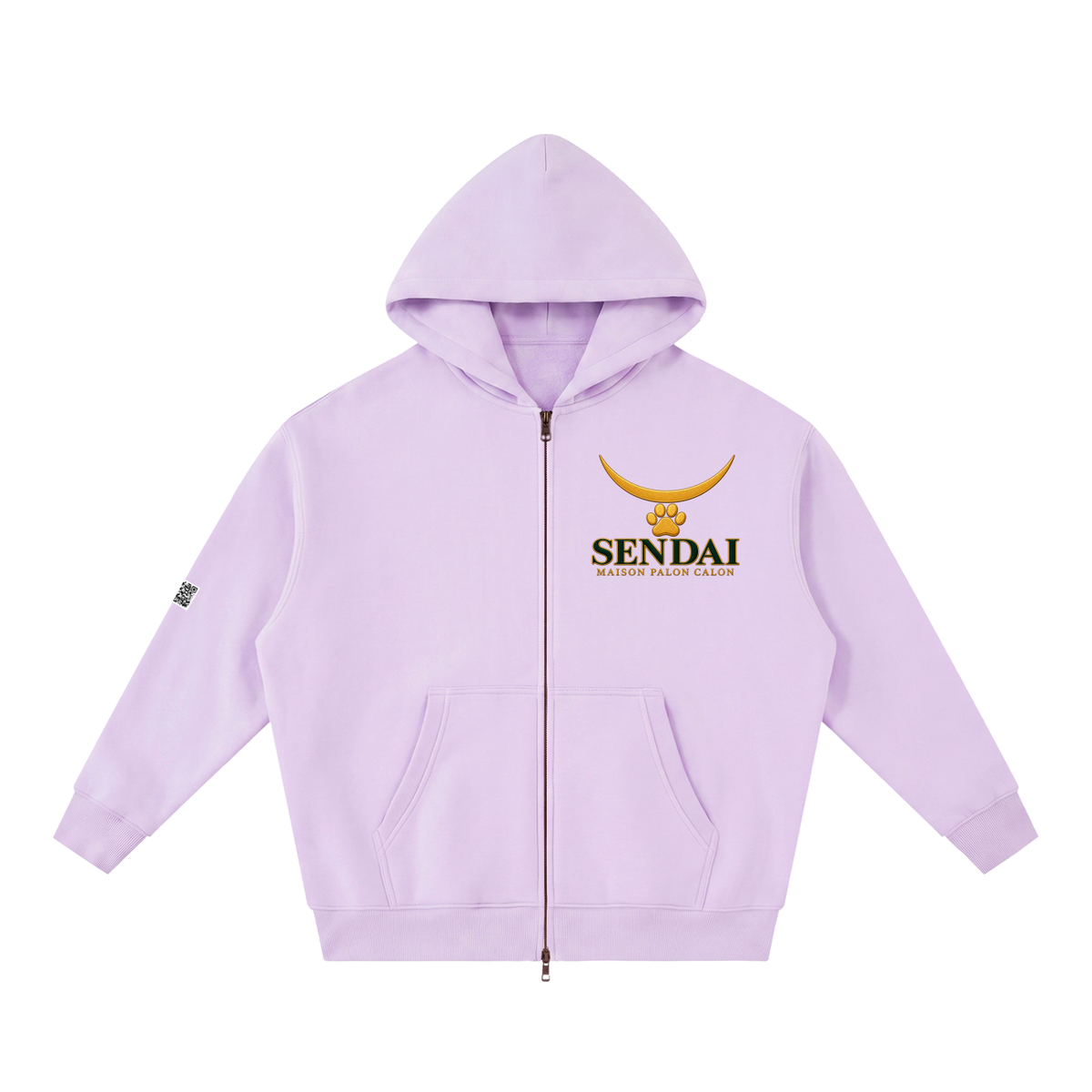 SENDAI｜オーバーサイズ フリースボクシーフーディー / Essential Oversized Fleece Boxy Hoodie