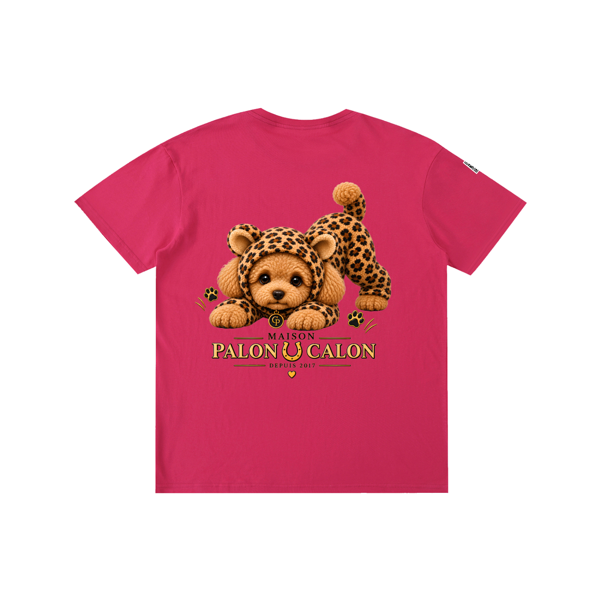 LEOPARD | ユニセックス ピュアコットン Tシャツ / Pure Cotton Unisex T-Shirt