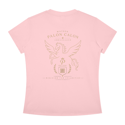 ウィメンズ スリムフィット クルーネック Tシャツ — Women's Slim Fit Crewneck T-Shirt