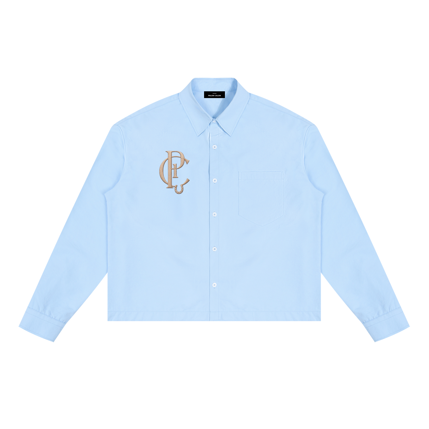 ユニセックス ボクシー ロングスリーブ シャツ — Unisex Boxy Long-Sleeve Shirt