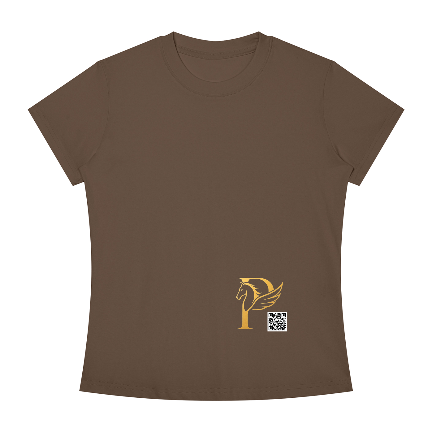 ウィメンズ スリムフィット クルーネック Tシャツ — Women's Slim Fit Crewneck T-Shirt