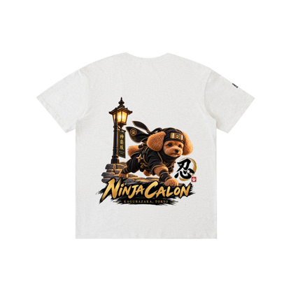 KAGURAZAKA | ユニセックス ピュアコットン Tシャツ忍者 / Pure Cotton Unisex T-Shirt