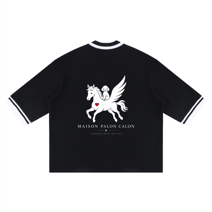 Unisex Boxy Heavyweight Baseball Jersey
