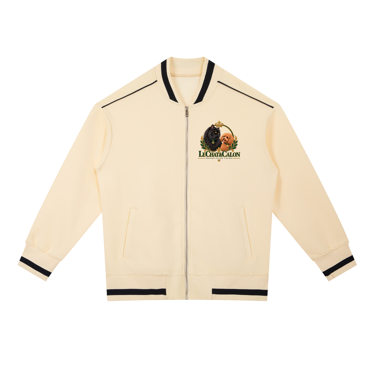 CAT | コントラストパイピング ジップボンバージャケット / Contrast Piping Zip Bomber Jacket