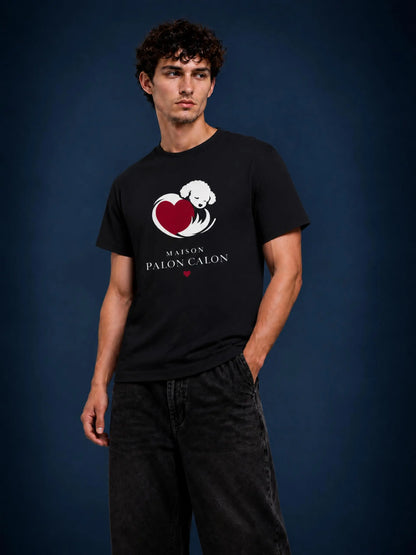 CALON HEART | ユニセックス ライトウェイト コットン クラシックフィットTシャツ | 純粹なコットンの軽やかさが、夏の定番になる