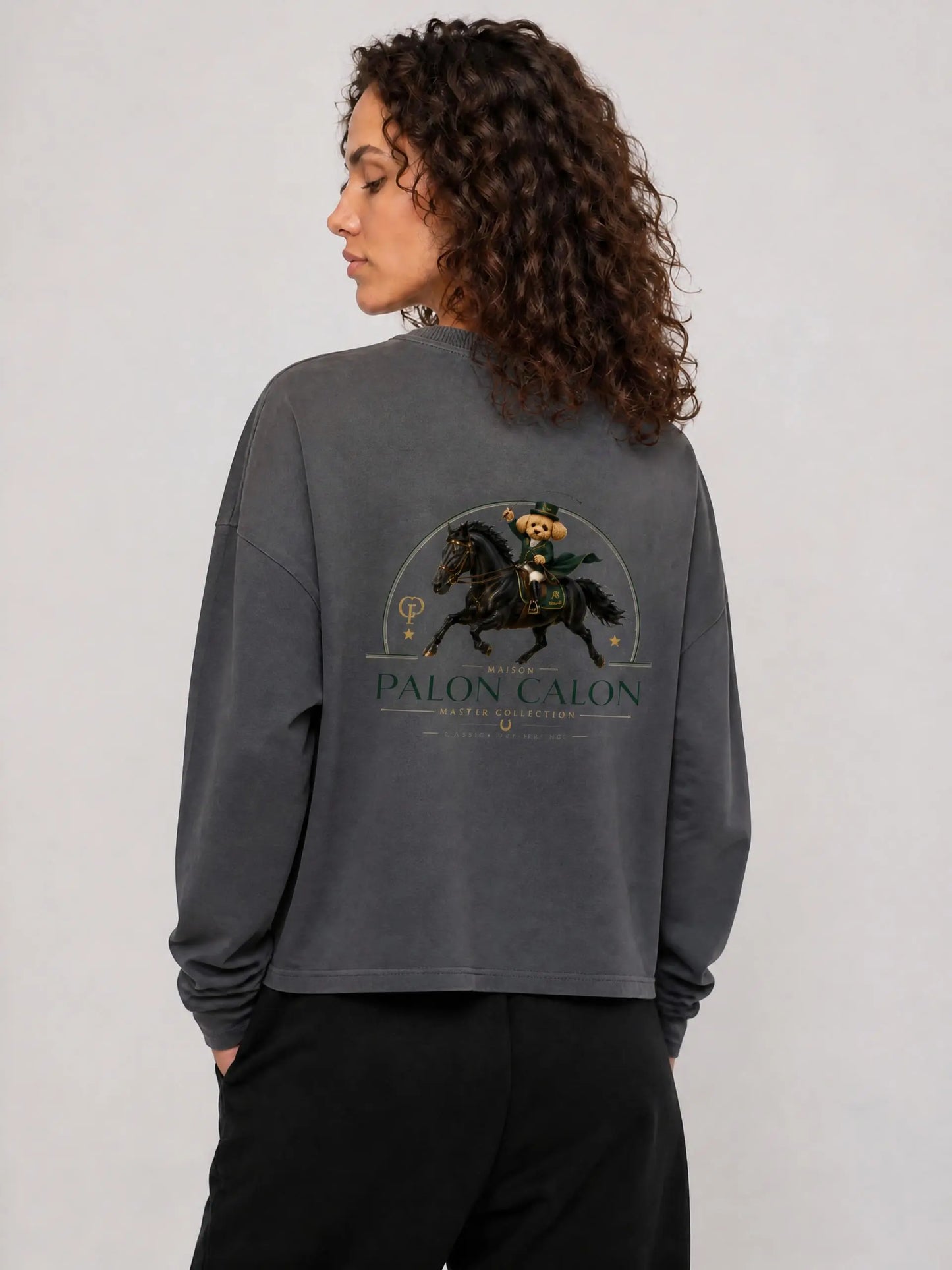 ユニセックス ヴィンテージウォッシュ レイヤード ロングスリーブ Tシャツ — Unisex Vintage Wash Layered Long-Sleeve T-Shirt