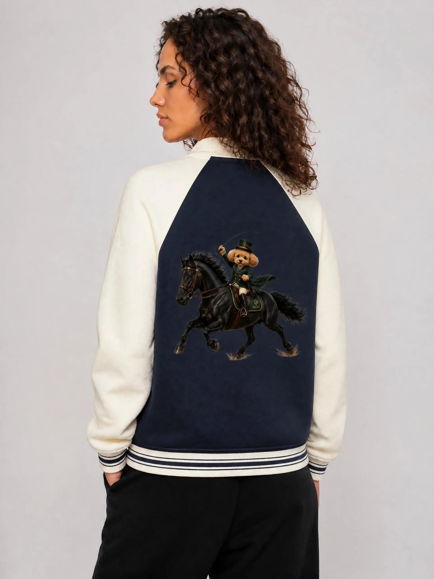 ユニセックス コントラスト ラグラン ベースボールジャケット — Unisex Contrast Raglan Baseball Jacket