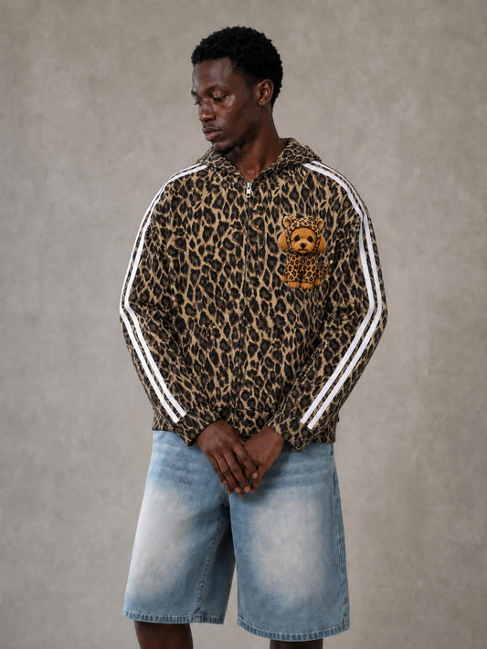 LEOPARD | レオパード フルジップ フーディー（ユニセックス）/ Unisex Leopard Full-Zip Hoodie
