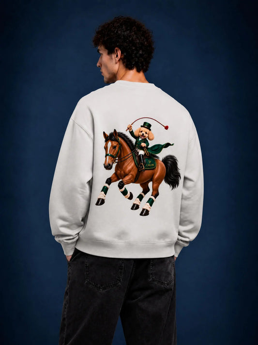 EQUESTRIAN CALON | ヘビーウェイト クルーネック スウェット（ユニセックス）/ Unisex Heavyweight Crewneck Sweatshirt