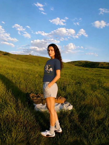 EQUESTRIAN CALON | ユニセックス ピュアコットン Tシャツ — Unisex Pure Cotton T-Shirt