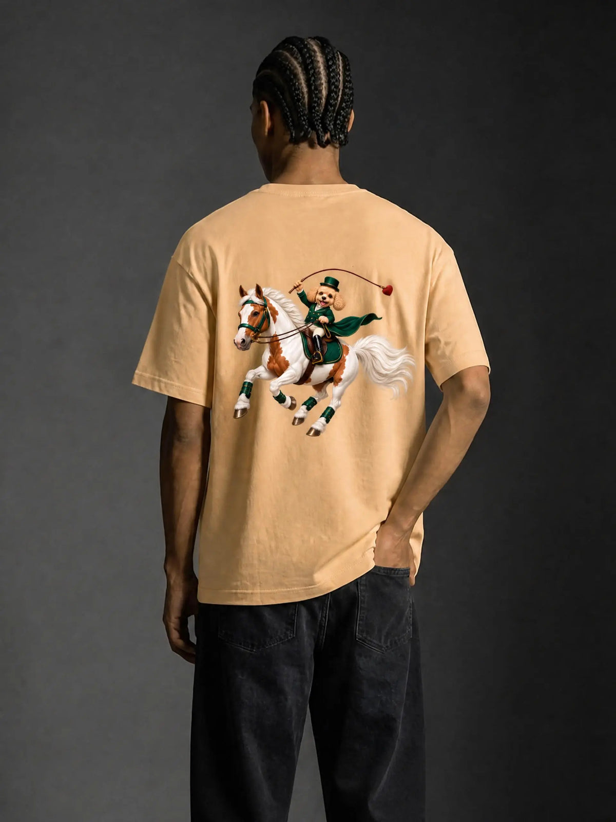 EQUESTRIAN CALON | ユニセックス ピュアコットン Tシャツ — Unisex Pure Cotton T-Shirt