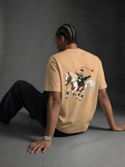 EQUESTRIAN CALON | ユニセックス ピュアコットン Tシャツ — Unisex Pure Cotton T-Shirt