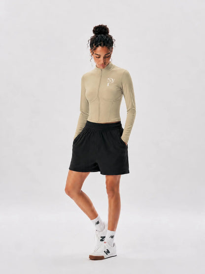 EQUESTRIAN CALON | ウィメンズ フルジップ スポーツジャケット / Women's Full-Zip Sports Jacket