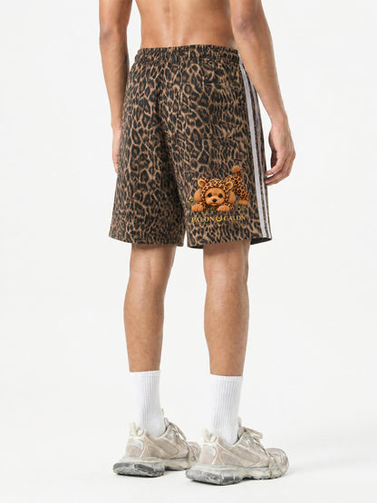 LEOPARD | レオパード ヘビーウェイト ドローストリング ショーツ（ユニセックス）/ Unisex Heavyweight Leopard Drawstring Shorts