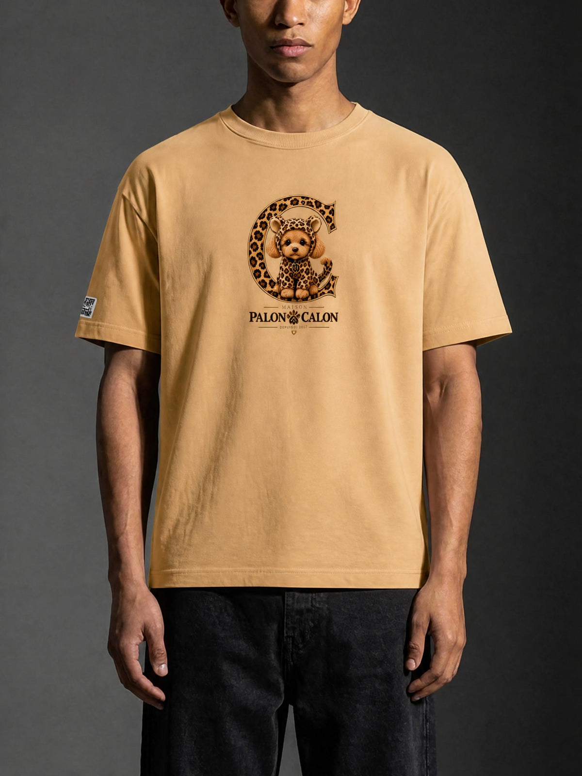 LEOPARD | ユニセックス ピュアコットン Tシャツ / Pure Cotton Unisex T-Shirt