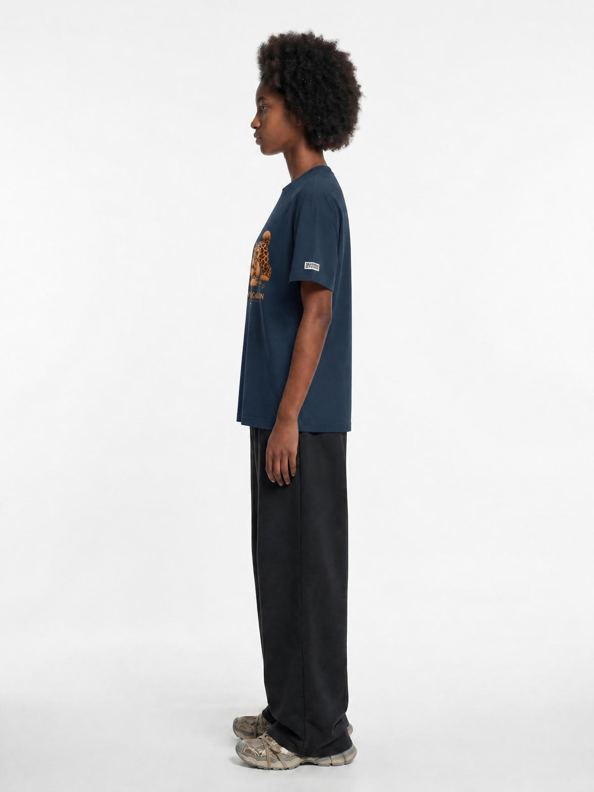 LEOPARD | ユニセックス ピュアコットン Tシャツ / Pure Cotton Unisex T-Shirt