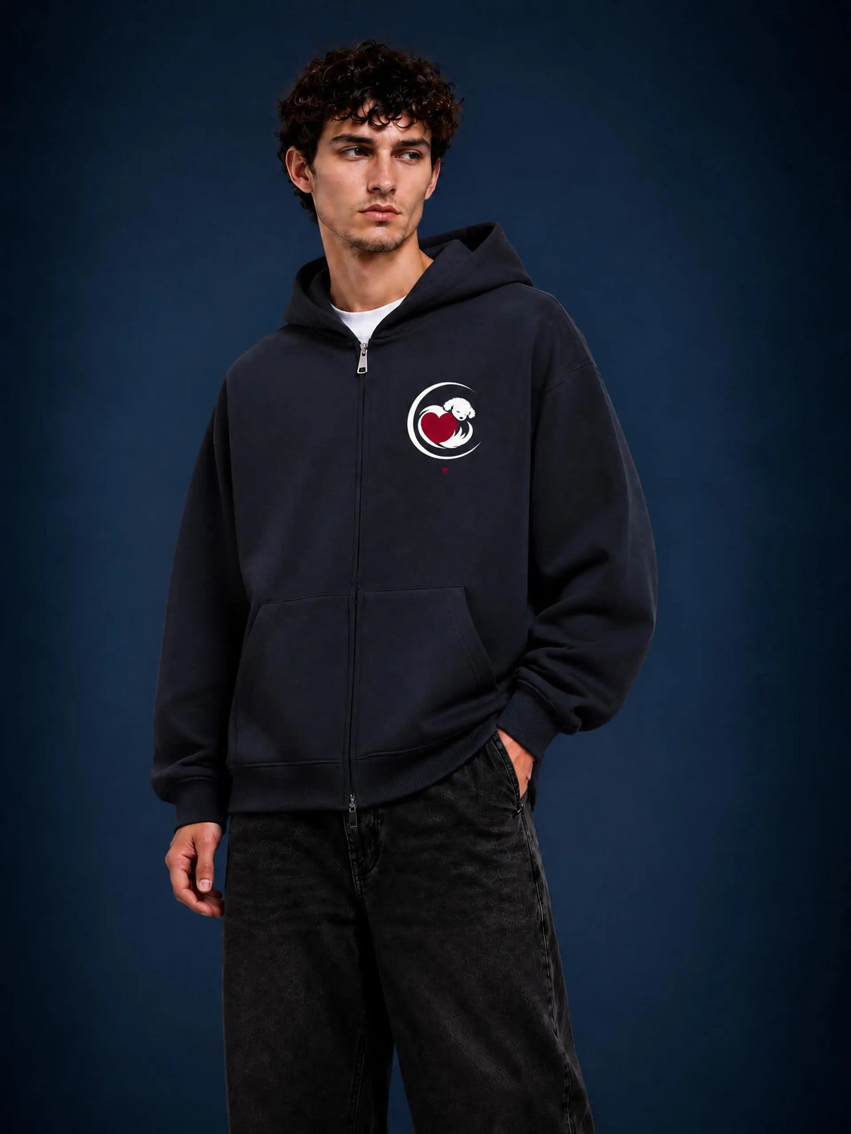CALON HEART | ヘビーウェイト ポケット フーディー（ユニセックス）/ Unisex Heavyweight Pocket Hoodie