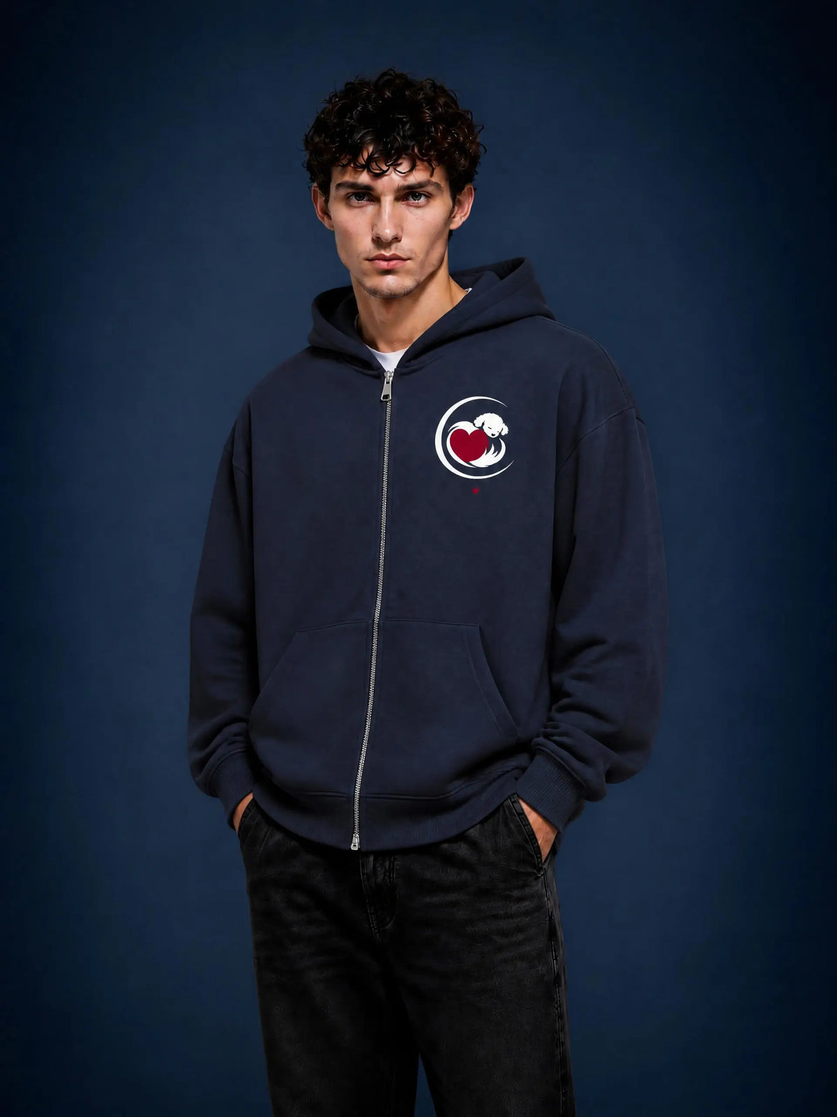 CALON HEART | ヘビーウェイト ポケット フーディー（ユニセックス）/ Unisex Heavyweight Pocket Hoodie