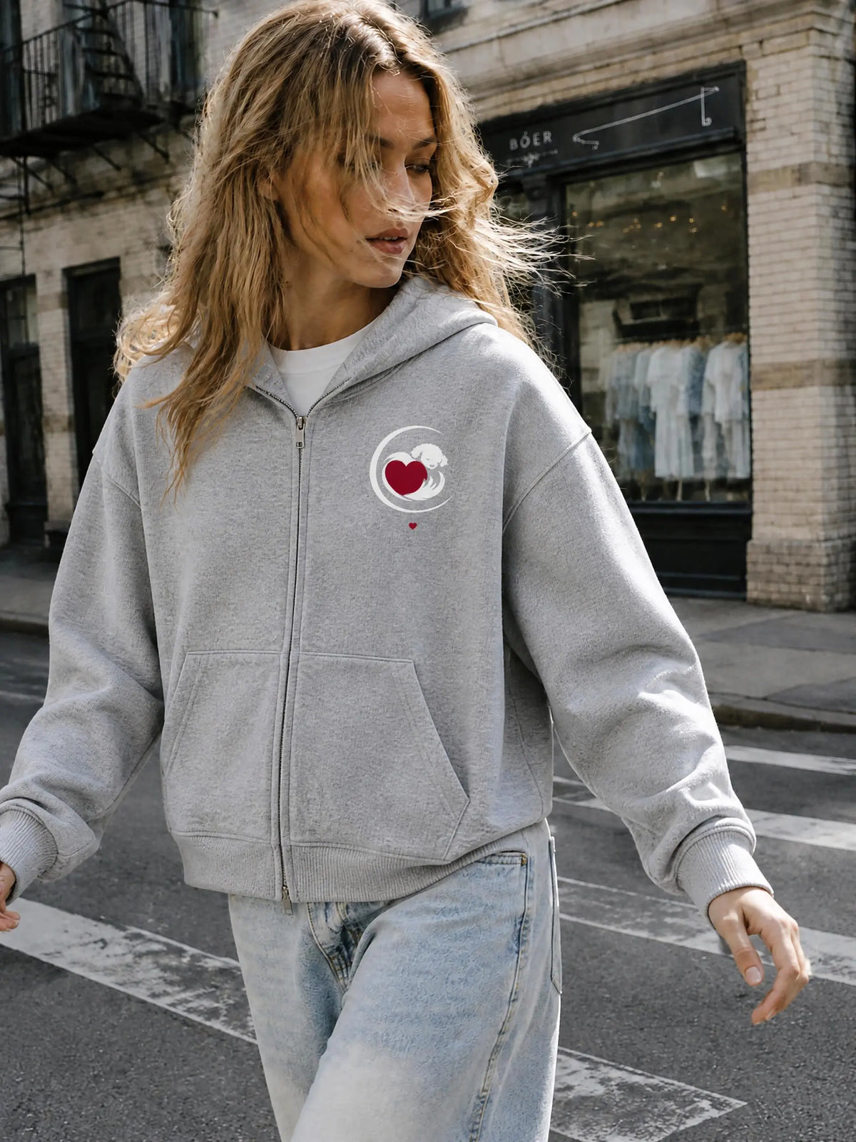 CALON HEART | ヘビーウェイト ポケット フーディー（ユニセックス）/ Unisex Heavyweight Pocket Hoodie