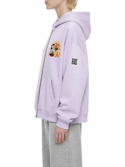 WINE SCHOLAR CALON | オーバーサイズ フリース ボクシー フーディー/Unisex Oversized Fleece Boxy Hoodie