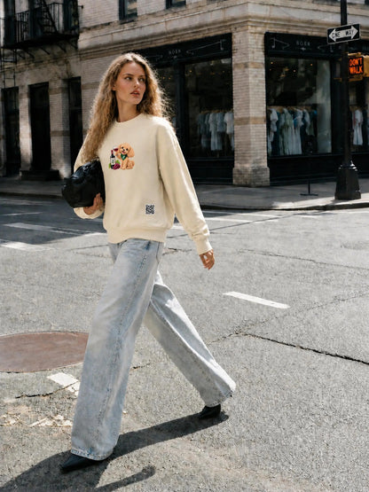 WINE SCHOLAR CALON | レイヤード オーバーサイズ Tシャツ（ユニセックス）/ Unisex Layered Oversized T-Shirt