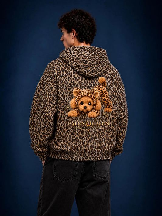 LEOPARD | レオパード フルジップ フーディー / Unisex Leopard Full-Zip Hoodie