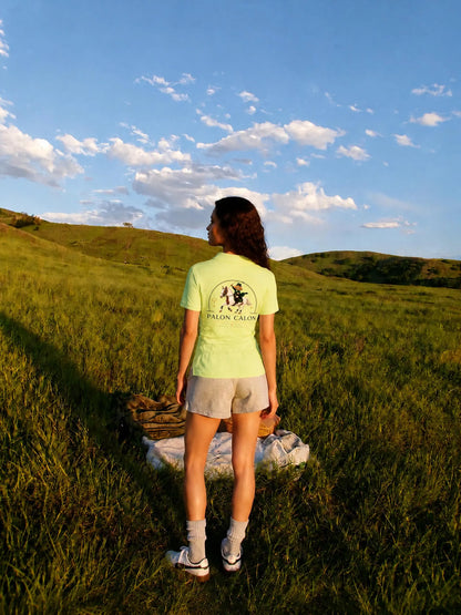 EQUESTRIAN CALON｜カラーブロック ポロシャツ（ウィメンズ）/ Women’s Color Block Polo Shirt
