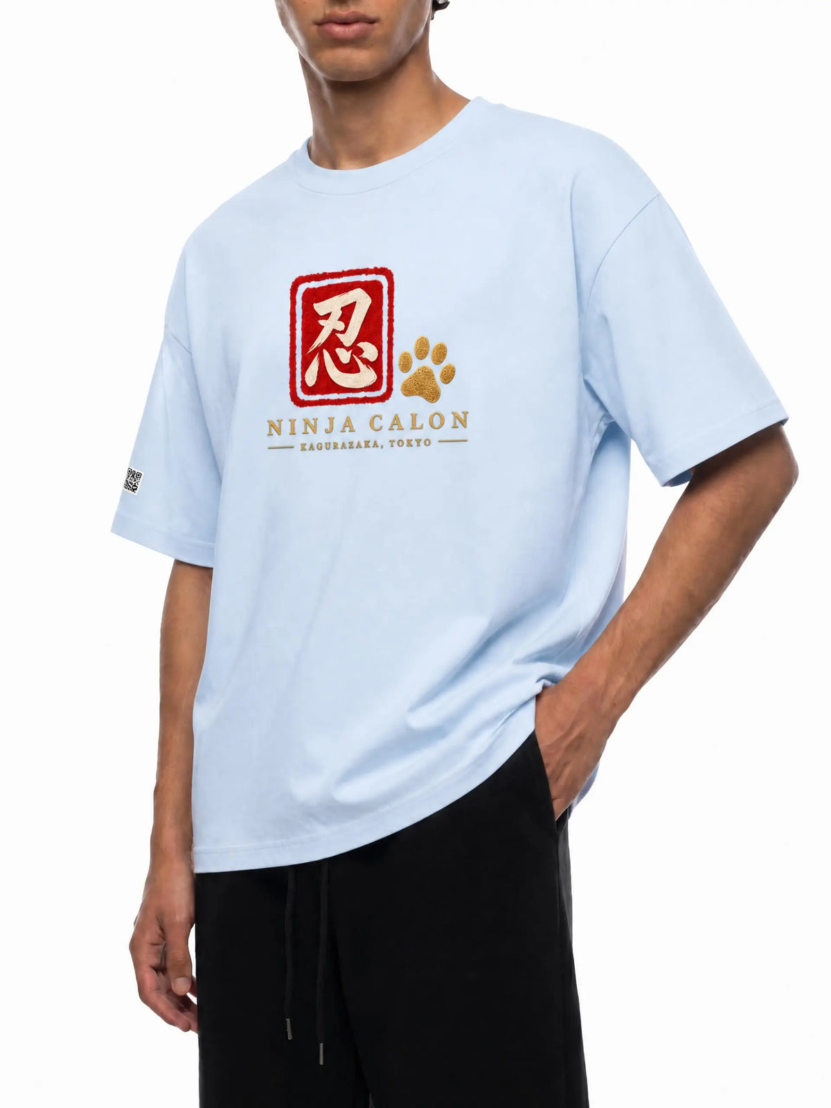 KAGURAZAKA | ユニセックス ピュアコットン Tシャツ忍者 / Pure Cotton Unisex T-Shirt