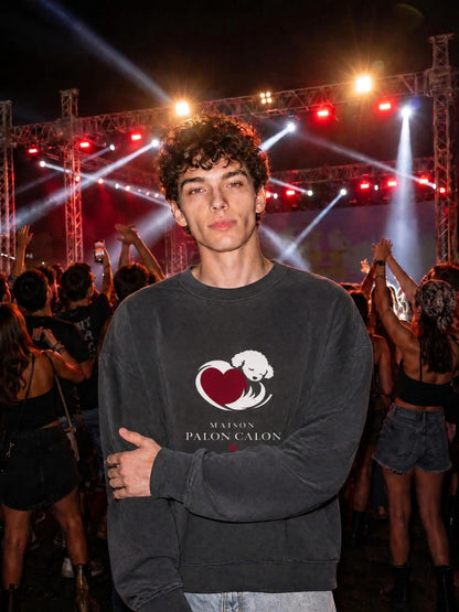 CALON HEART | ユニセックス グラデーション ウォッシュ ロングスリーブ Tシャツ | 色の流れを、軽やかにまとわせる