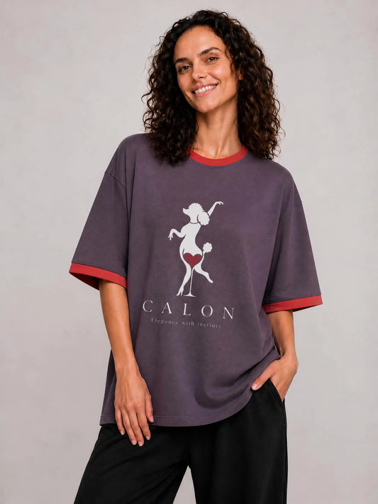 YOASOBI | ユニセックス コントラスト カフ Tシャツ