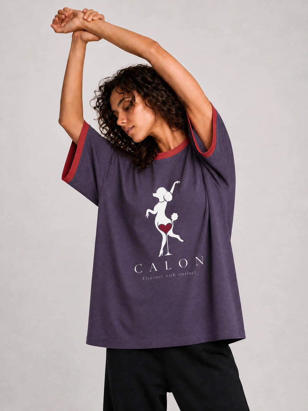 YOASOBI | ユニセックス コントラスト カフ Tシャツ
