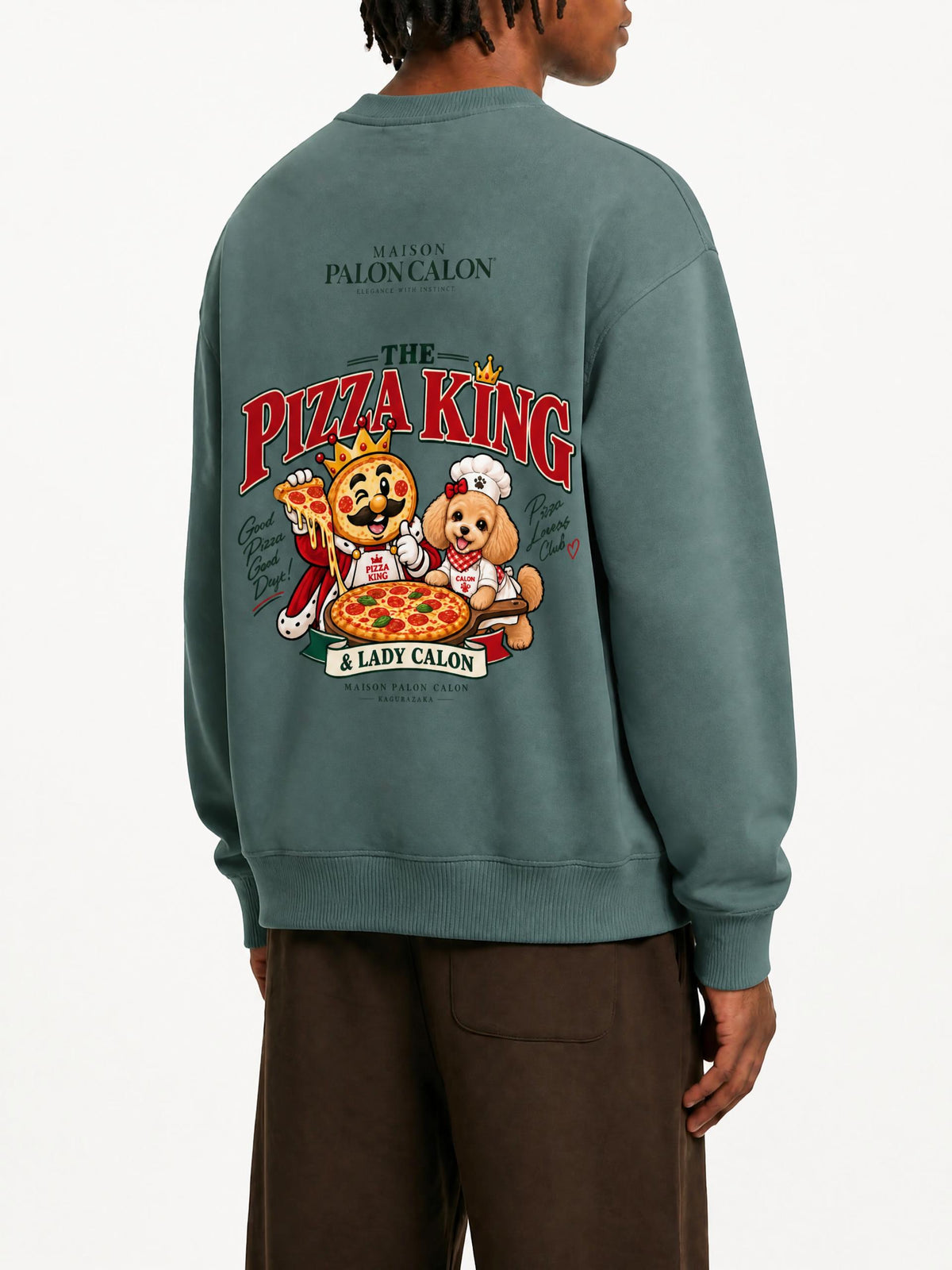 SHIMODA | ユニセックス クラシック コットン スウェットシャツ | Unisex Classic Cotton Sweatshirt