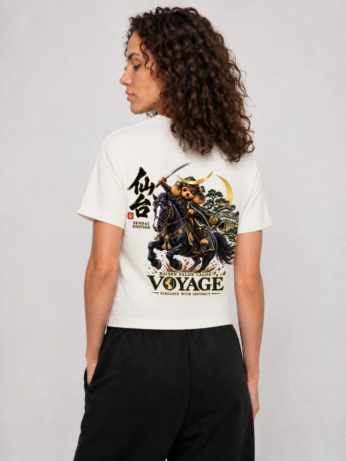 SENDAI | ベーシック ユニセックス コットンTシャツ / Pure Cotton Unisex T-Shirt