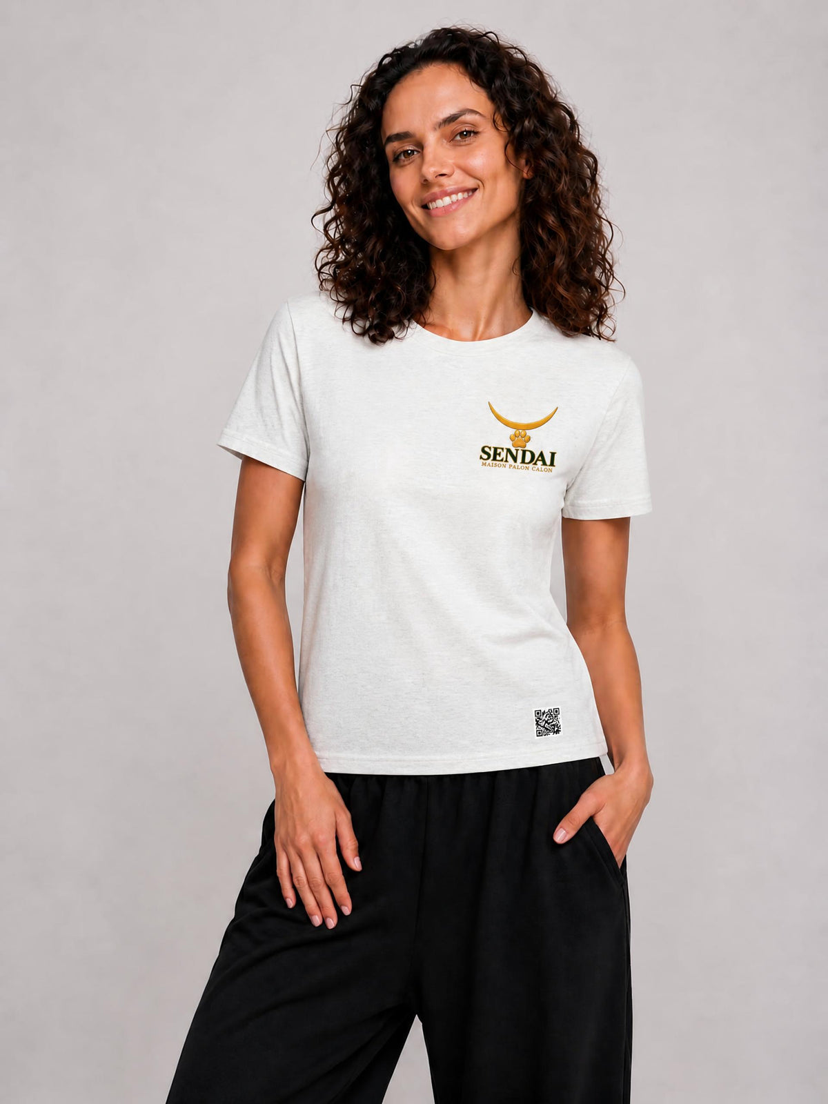 SENDAI | ベーシック ユニセックス コットンTシャツ / Pure Cotton Unisex T-Shirt