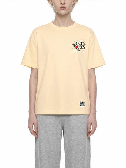 DOG | ベーシック ユニセックス コットンTシャツ / Pure Cotton Unisex T-Shirt