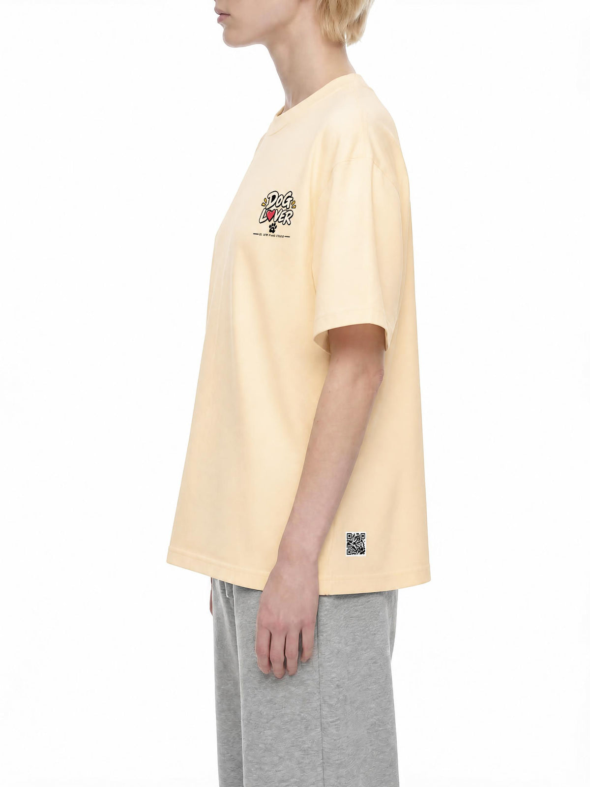 DOG | ベーシック ユニセックス コットンTシャツ / Pure Cotton Unisex T-Shirt