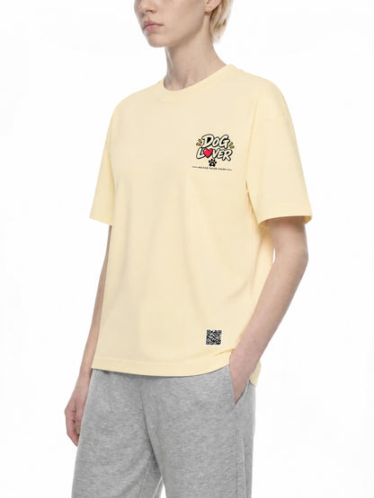 DOG | ベーシック ユニセックス コットンTシャツ / Pure Cotton Unisex T-Shirt