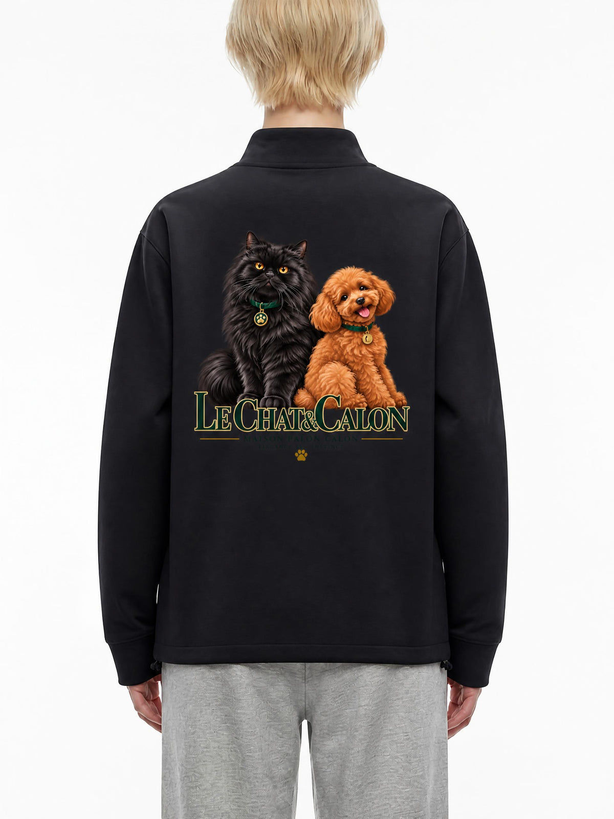 CAT | ユニセックス スタンドカラージャケット / Unisex Stand Collar Jacket