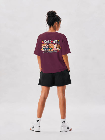 DOG | ベーシック ユニセックス コットンTシャツ / Pure Cotton Unisex T-Shirt