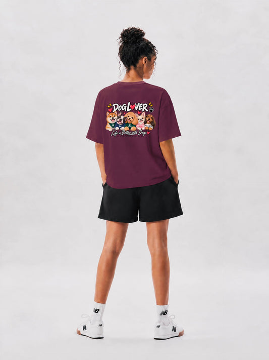 DOG | ベーシック ユニセックス コットンTシャツ / Pure Cotton Unisex T-Shirt