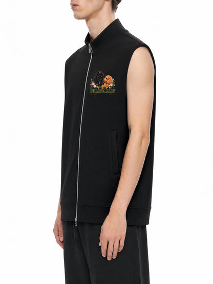 KAGURAZAKA | ヘビーウェイト スタンドカラーベスト / Essential Heavyweight Vest