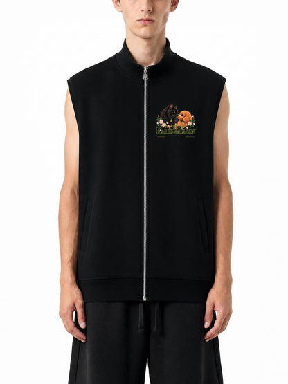 KAGURAZAKA | ヘビーウェイト スタンドカラーベスト / Essential Heavyweight Vest
