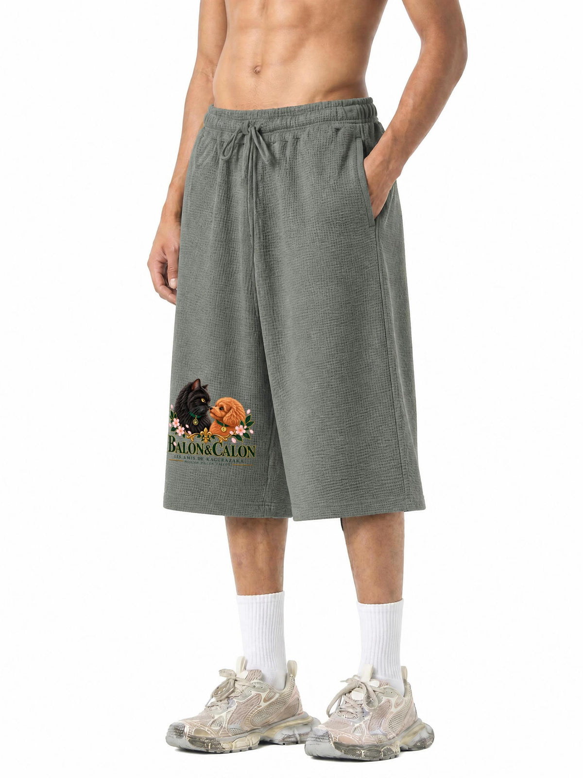 Unisex Waffle Shorts