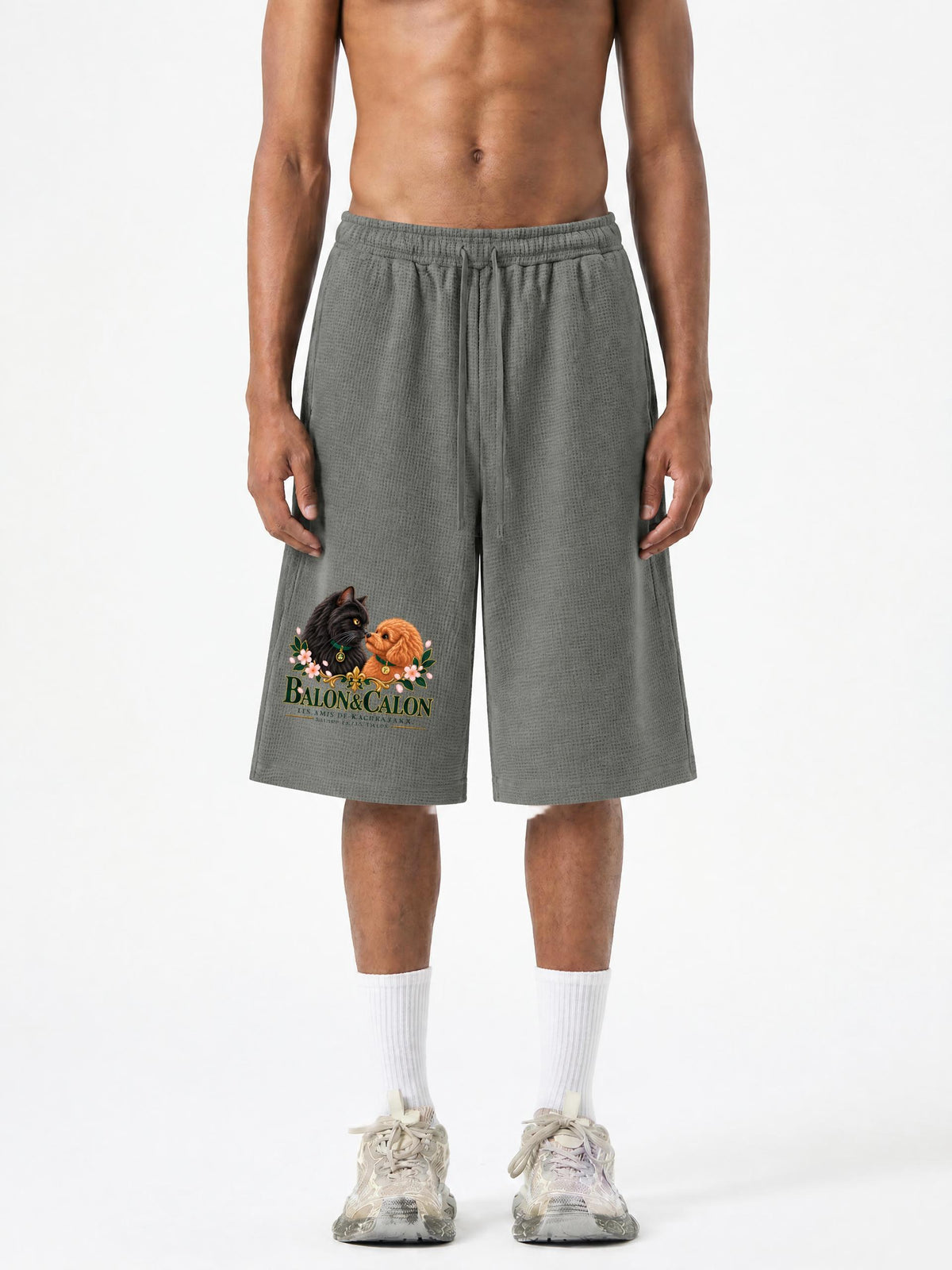Unisex Waffle Shorts