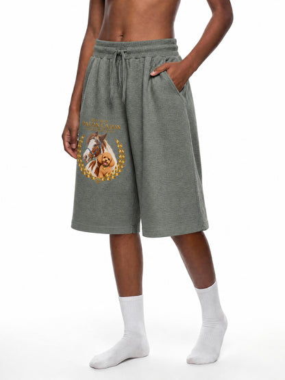 Unisex Waffle Shorts